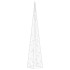 Cono de luz LED decorativo acrílico multicolor 90