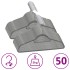 Juego de perchas de ropa 50 uds antideslizantes terciopelo