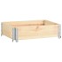 Collar de caja de pallet madera maciza de pino 60x80