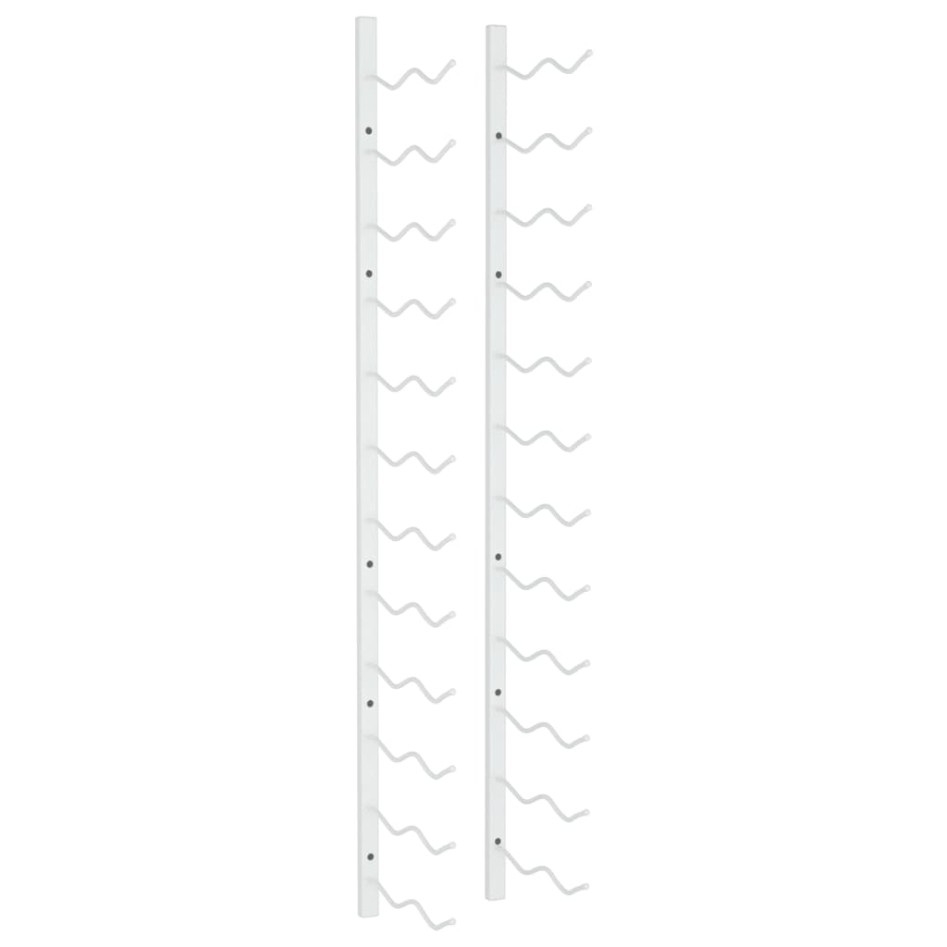 Botellero de pared para 24 botellas hierro