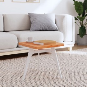 Tablero de mesa cuadrado de madera maciza de haya 40x40x2,5