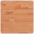 Tablero de mesa cuadrado de madera maciza de haya 40x40x2,5