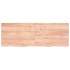 Estante pared madera roble tratada marrón claro 140x50x(2-4)