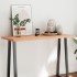 Tablero mesa madera tratada borde natural marrón