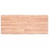 Tablero mesa madera tratada borde natural marrón