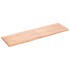 Tablero mesa madera tratada borde natural marrón