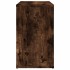 Armario auxiliar madera contrachapada roble ahumado 60x30x50