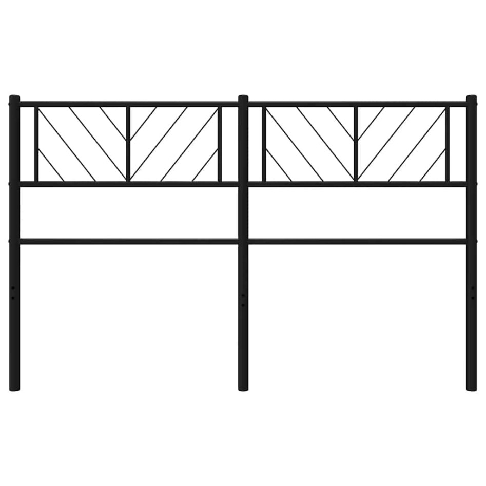 Cabecero de metal negro 135