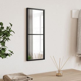 Espejo de pared rectangular de hierro negro 20x50