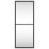 Espejo de pared rectangular de hierro negro 20x50