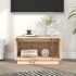 Mueble de TV de madera maciza de pino 60x35x35