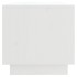 Mueble de TV de madera maciza de pino blanco 90x35x35