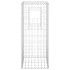 Cesta poste de gaviones de hierro 40x40x100