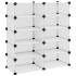 Zapatero PP transparente 84x32x88,5