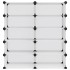 Zapatero PP transparente 84x32x88,5