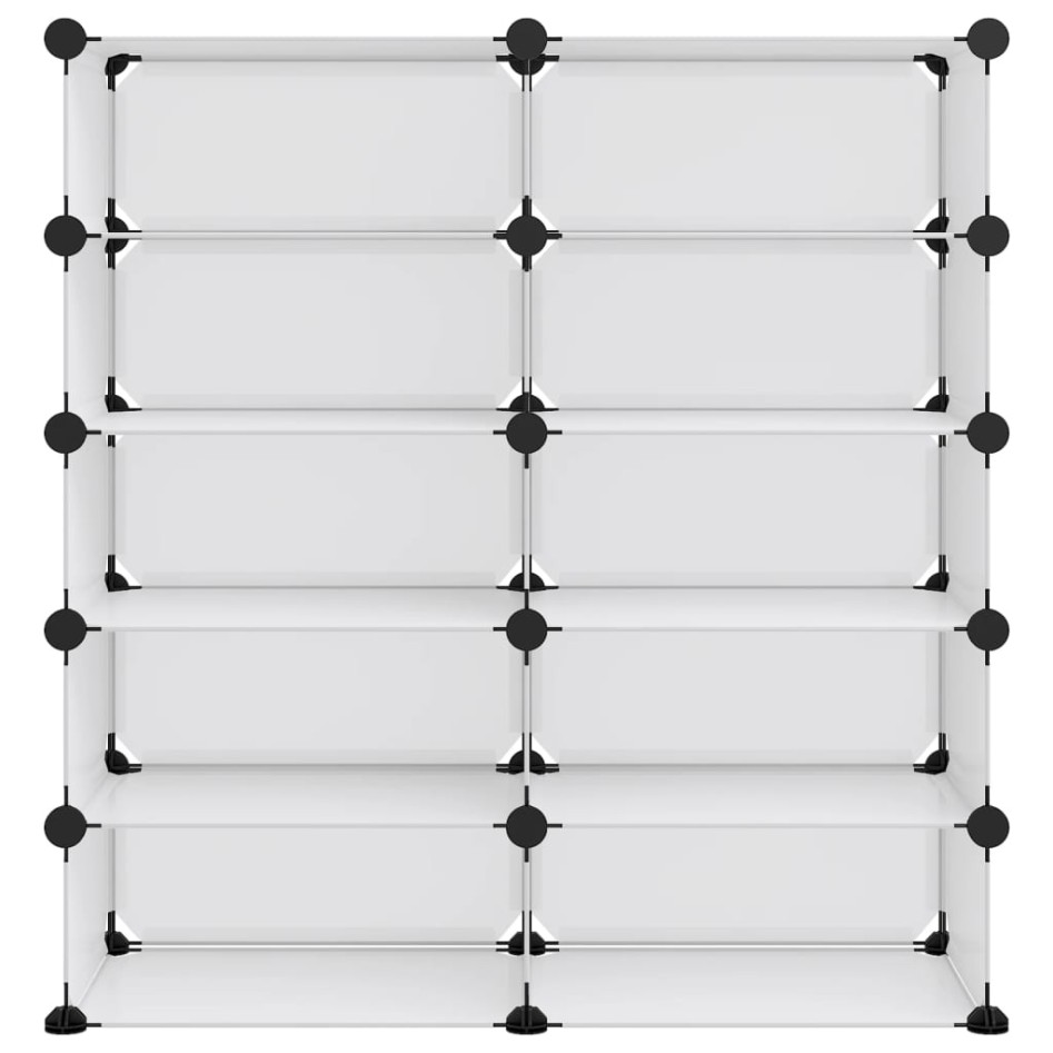 Zapatero PP transparente 84x32x88,5