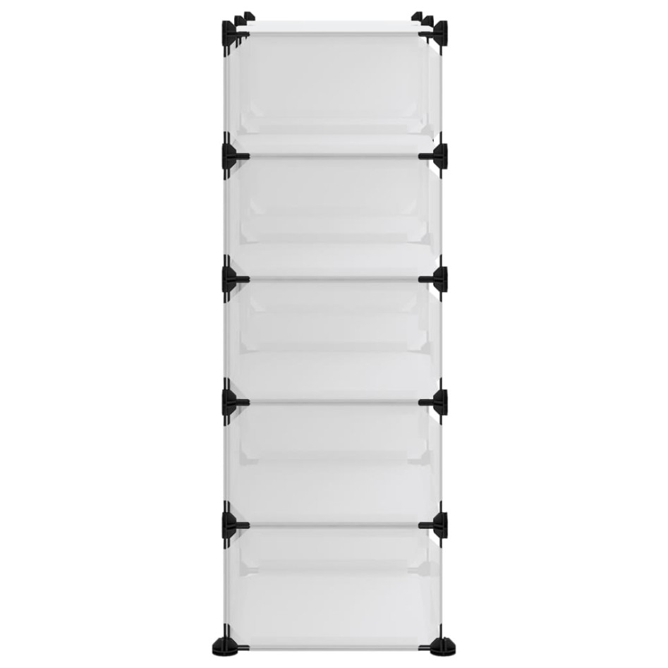 Zapatero PP transparente 84x32x88,5