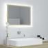 Espejo de baño acrílico color roble Sonoma 60x8,5x37