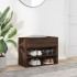 Banco zapatero madera contrachapada roble marrón 60x30x45