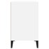 Mueble zapatero madera contrachapada blanco brillo 102x36x60
