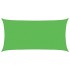 Toldo de vela HDPE verde claro 160 g/m² 2,5x4,5