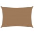 Toldo de vela gris taupe HDPE 160 g/m² 3,5x5