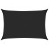Toldo de vela HDPE negro 160 g/m² 3x5