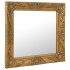 Espejo de pared estilo barroco dorado 50x50