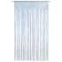 Cortina de macramé algodón azul 140x240