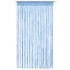 Cortina de macramé algodón azul 140x240