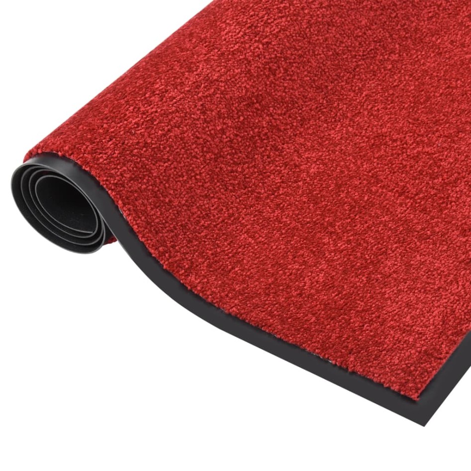 Felpudo rojo 80x120