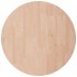 Superficie de mesa redonda madera de roble sin tratar Ø40x4