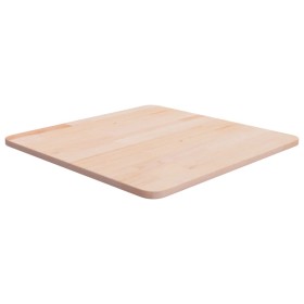 Tablero de mesa cuadrada madera roble sin tratar 50x50x1,5