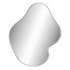 Espejo de pared plateado 60x50