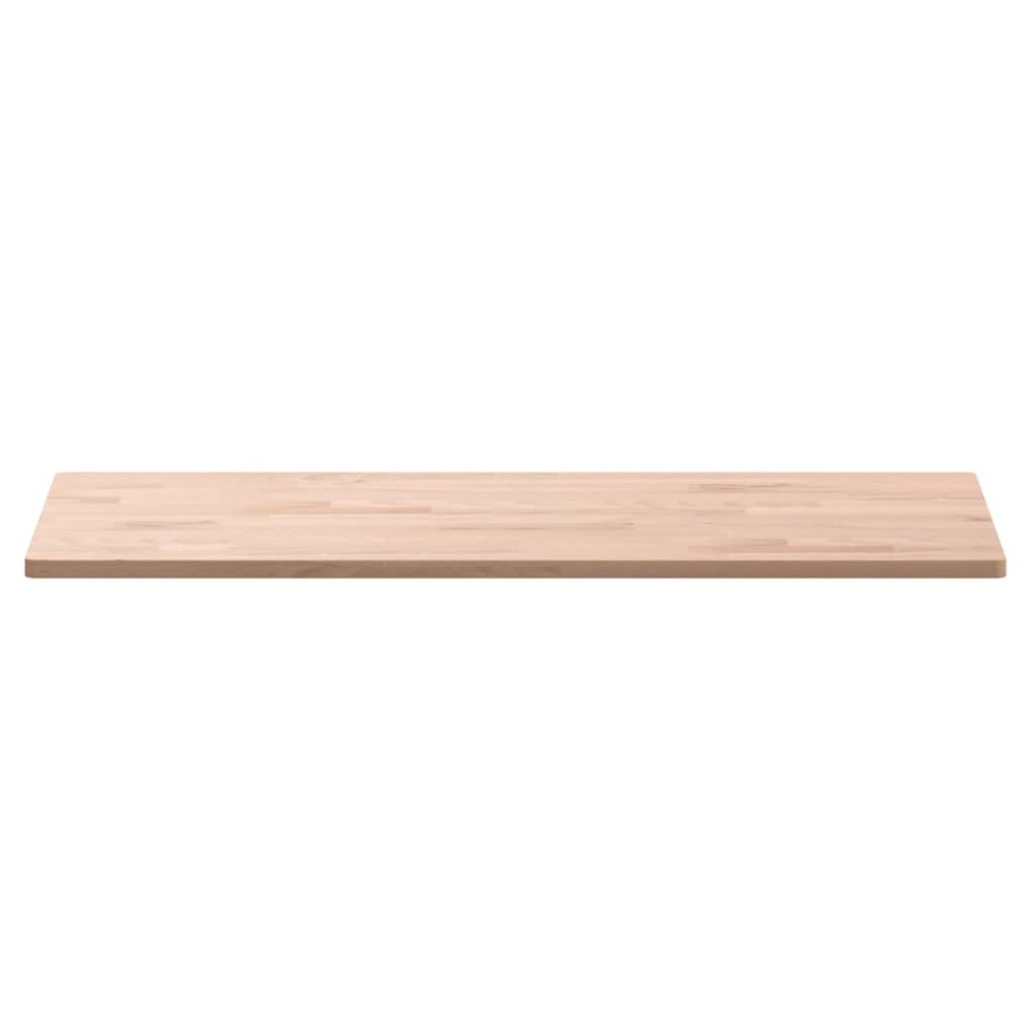 Tablero rectangular de madera maciza de haya 80x40x1,5