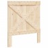 Cabecero de madera maciza de pino 90x104