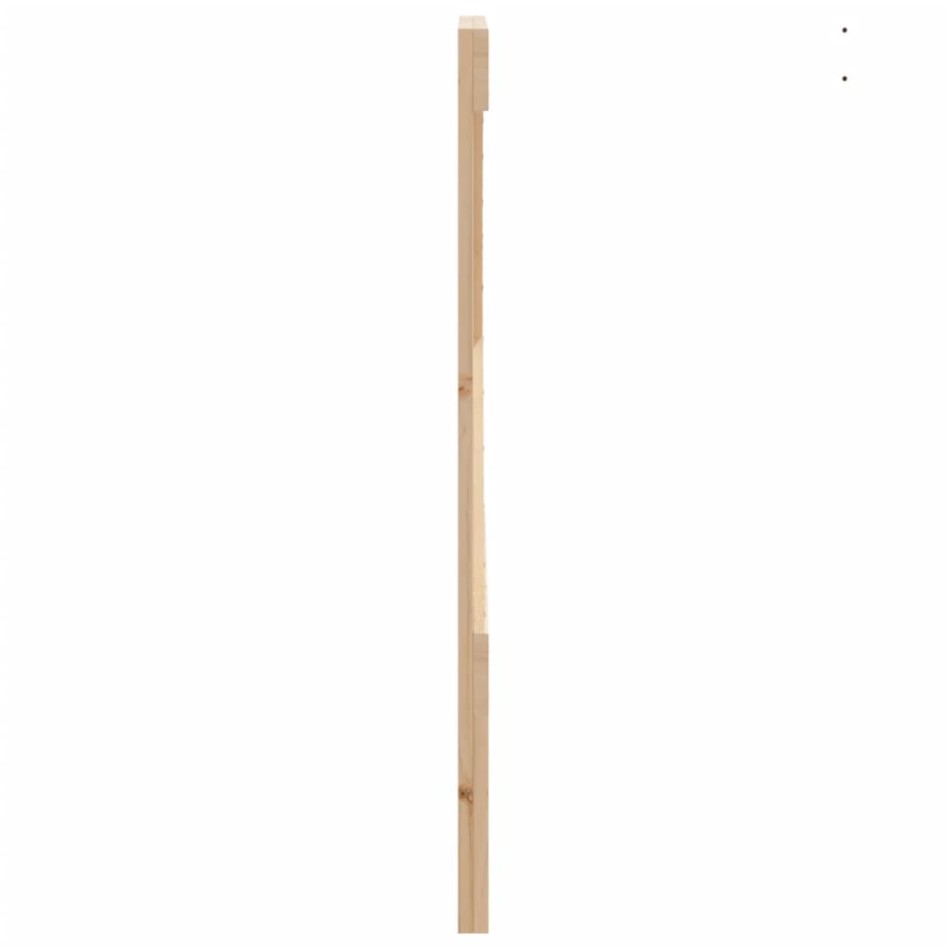 Cabecero de madera maciza de pino 90x104