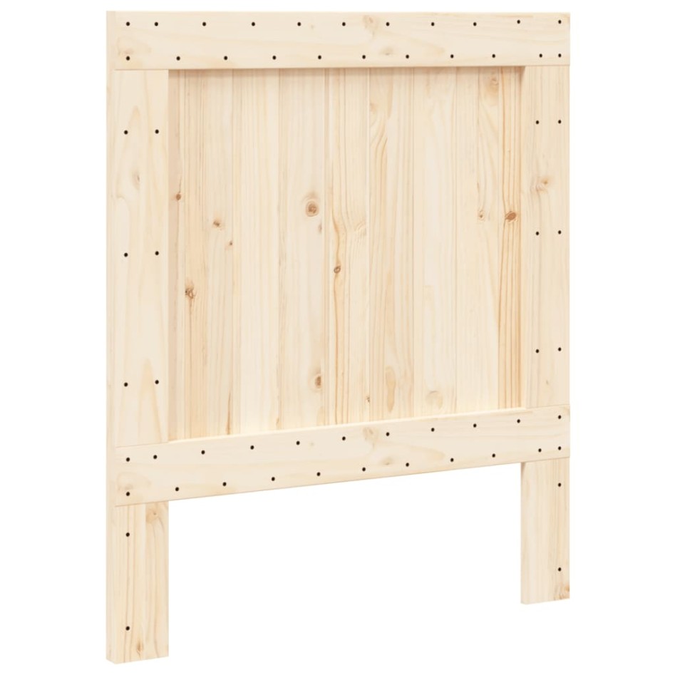 Cabecero de cama madera maciza de pino 80x104