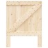 Cabecero de cama madera maciza de pino 80x104