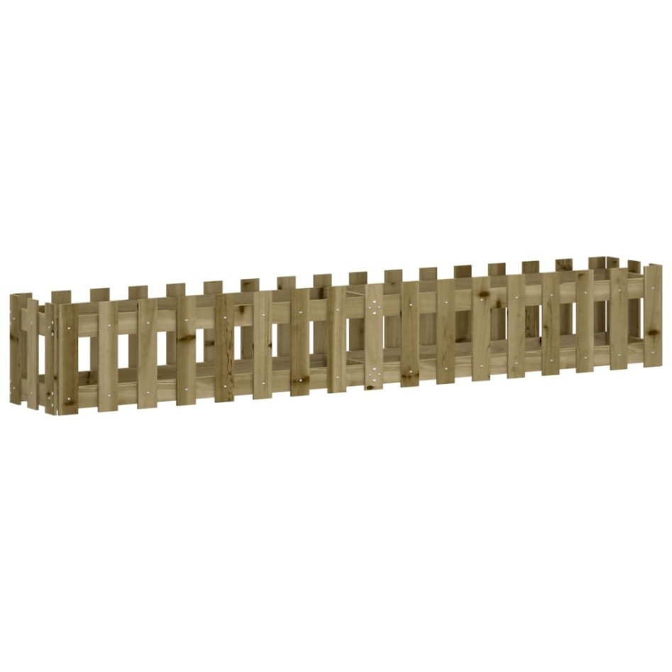 Arriate elevado jardín valla madera impregnada pino