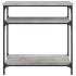 Mesa consola madera de ingeniería gris Sonoma 75x29x75