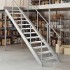 Peldaño de rejilla acero galvanizado 80x24x7