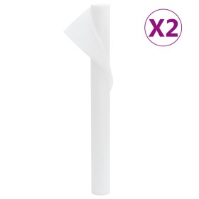 Cubierta para plantas 2 rollos 70 g/m² 10x1,6