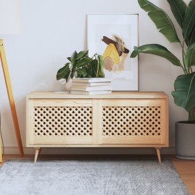 Puertas de armario entramado 2 uds madera pino 59,5x39,5