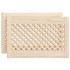 Puertas de armario entramado 2 uds madera pino 59,5x39,5