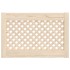 Puertas de armario entramado 2 uds madera pino 59,5x39,5