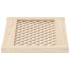 Puertas de armario entramado 2 uds madera pino 59,5x39,5