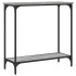 Mesa consola madera de ingeniería gris Sonoma 75x30,5x75
