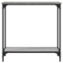 Mesa consola madera de ingeniería gris Sonoma 75x30,5x75
