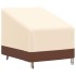 Cubierta para sillón de jardín Oxford 600D beige 79x97x48/74